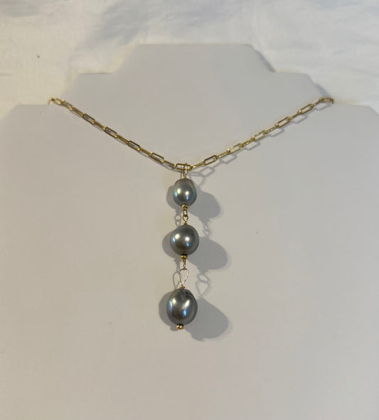 18” Tahitian Pearl necklace